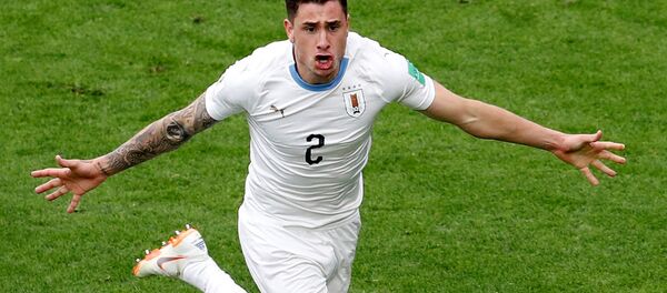 José María Giménez, defensor de la selección de fútbol de Uruguay - Sputnik Mundo