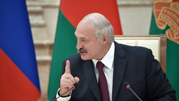 El presidente de Bielorrusia, Alexandr Lukashenko - Sputnik Mundo