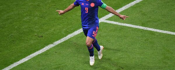 Radamel Falcao, capitán de la selección colombiana Radamel Falcao, capitán de la selección colombiana - Sputnik Mundo