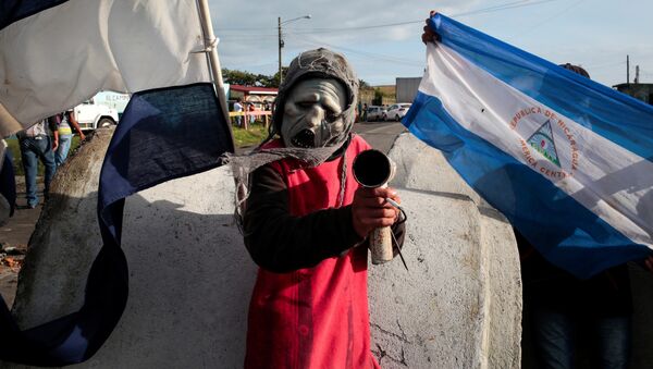 Protestas en Nicaragua - Sputnik Mundo