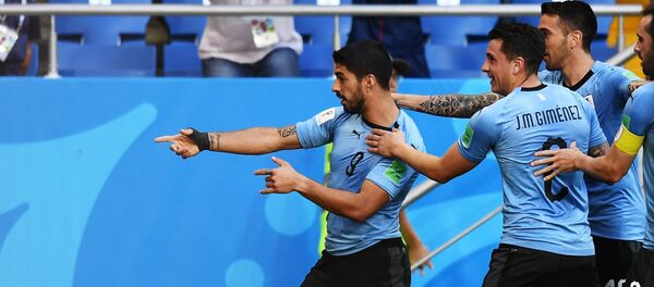 Jugadores de la selección uruguaya - Sputnik Mundo