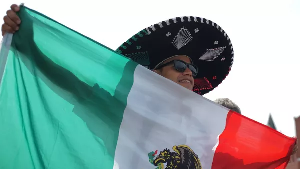 Un hincha mexicano - Sputnik Mundo