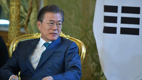 Moon Jae-in, el presidente de Corea del Sur - Sputnik Mundo