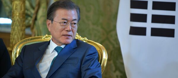 Moon Jae-in, el presidente de Corea del Sur - Sputnik Mundo