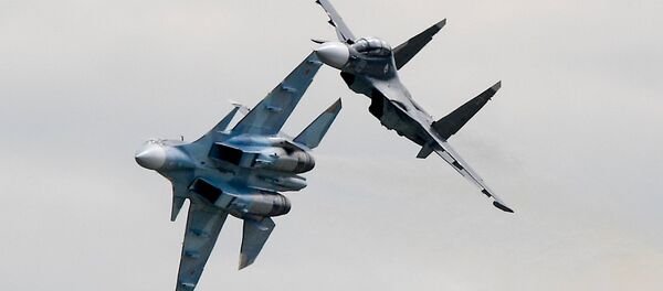 Cazas polivalentes Su-30SM - Sputnik Mundo