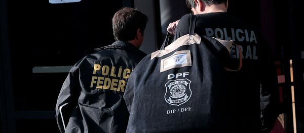 La policía de Brasil - Sputnik Mundo