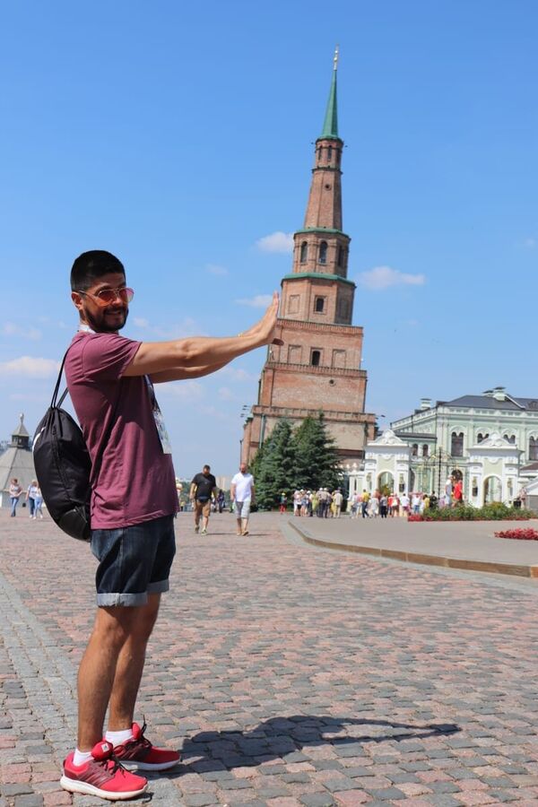 Didier Urrego, administrador del sitio Colombianos a Rusia 2018 en Facebook Didier Urrego, administrador del sitio Colombianos a Rusia 2018 en Facebook - Sputnik Mundo