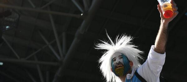Un hincha argentino - Sputnik Mundo