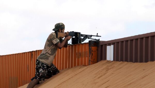 Militar libio (imagen referencial) - Sputnik Mundo