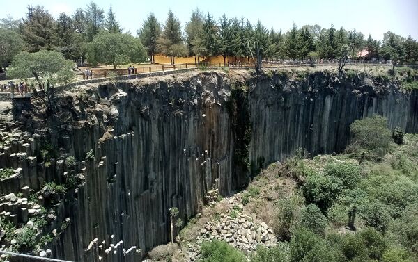 Prismas Basálticos, Hidalgo, México - Sputnik Mundo