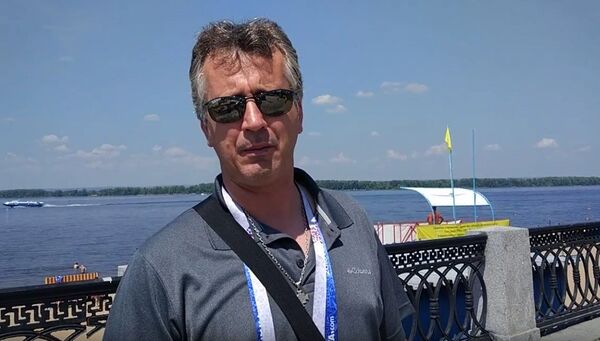 Marcelo de León, presidente de la Asociación Uruguaya de Árbitros de Fútbol (AUDAF) - Sputnik Mundo