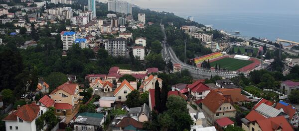 Una base deportiva creada en Sochi para el Mundial. El balneario ruso vivió un enorme impulso debido a los Juegos Olímpicos de 2014 y el Mundial de 2018 - Sputnik Mundo