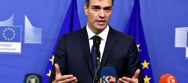 Pedro Sánchez, presidente del Gobierno de España - Sputnik Mundo