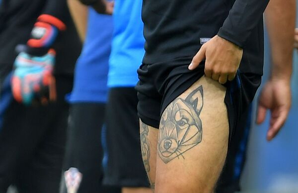 Los tatuajes más impresionantes de los participantes del Mundial 2018 - Sputnik Mundo