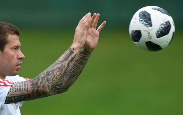 Los tatuajes más impresionantes de los participantes del Mundial 2018 - Sputnik Mundo