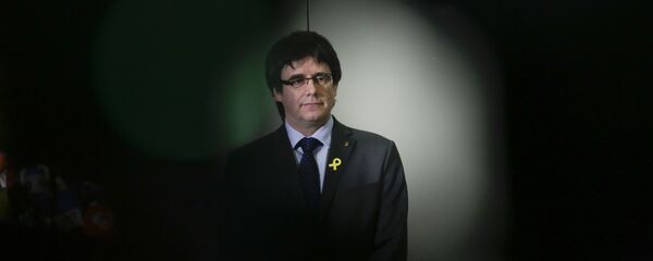 Carles Puigdemont, expresidente de Cataluña - Sputnik Mundo