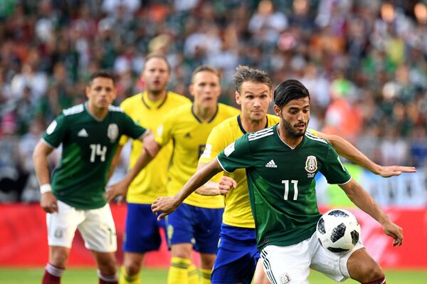 Partido México-Suecia  - Sputnik Mundo