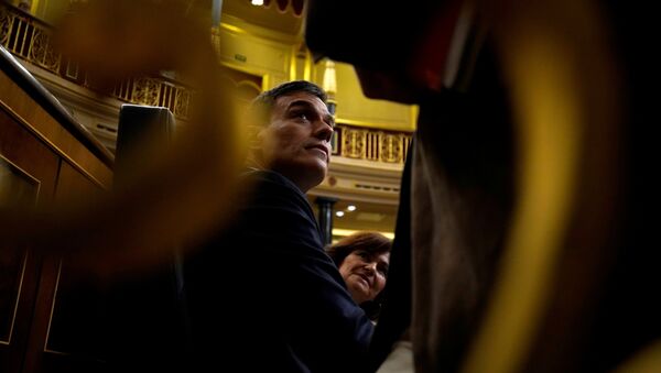 Pedro Sánchez, el presidente del Gobierno de España - Sputnik Mundo