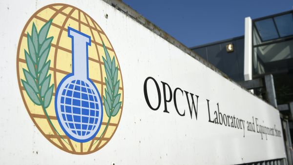 El logo de la OPAQ El logo de la OPAQ - Sputnik Mundo