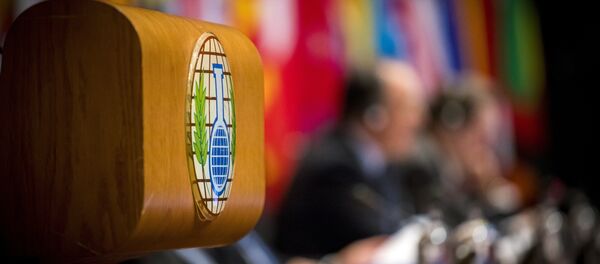 El logo de la OPAQ El logo de la OPAQ - Sputnik Mundo