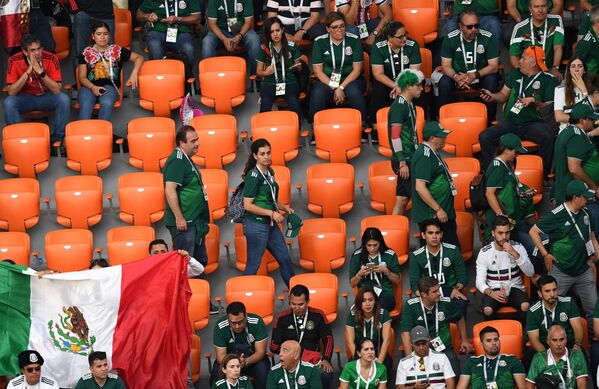 Sonrisas y lágrimas: las emociones a flor de piel de los fans del Mundial de Rusia 2018 - Sputnik Mundo