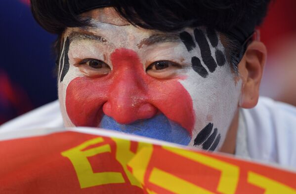 Sonrisas y lágrimas: las emociones a flor de piel de los fans del Mundial de Rusia 2018 - Sputnik Mundo