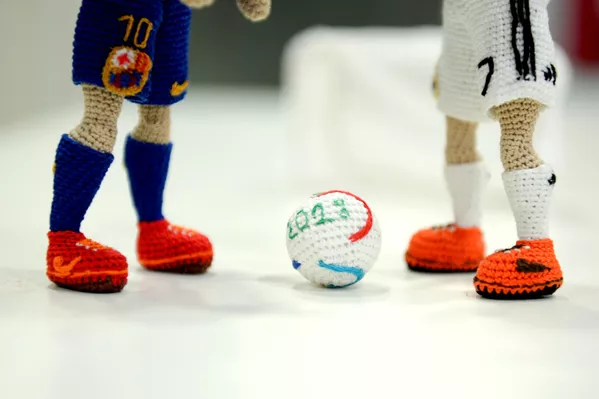 El arte y el fútbol se dan la mano en un curioso homenaje a los 'cracks' del Mundial - Sputnik Mundo