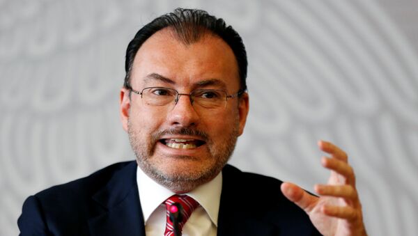 Luis Videgaray, canciller de México - Sputnik Mundo