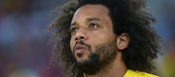 Marcelo Vieira, lateral izquierdo de la selección de Brasil - Sputnik Mundo