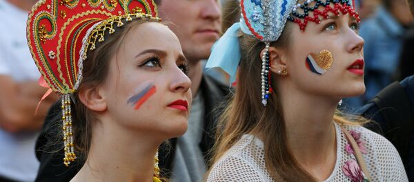 Las aficionadas rusas - Sputnik Mundo