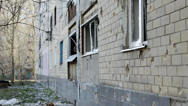 Las consecuencias del tiroteo en Donetsk (archivo)