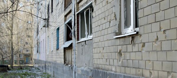 Las consecuencias del tiroteo en Donetsk (archivo) - Sputnik Mundo