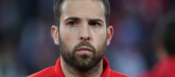 Jordi Alba, jugador de la selección española de fútbol - Sputnik Mundo