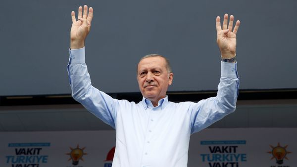 Recep Tayyip Erdogan, presidente de Turquía Recep Tayyip Erdogan, presidente de Turquía - Sputnik Mundo