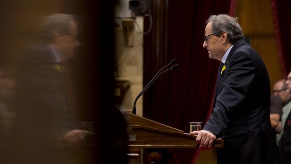 Quim Torra, presidente de la Generalitat de Cataluña - Sputnik Mundo
