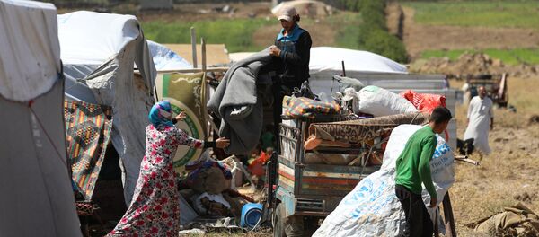 Desplazados sirios - Sputnik Mundo