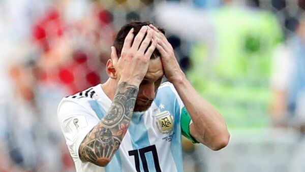 Leo Messi, futbolista argentino Leo Messi, futbolista argentino - Sputnik Mundo