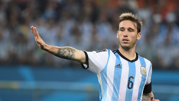 Lucas Biglia, jugador argentino - Sputnik Mundo