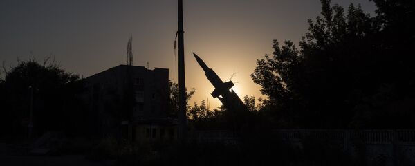 Misil en Ucrania (archivo) - Sputnik Mundo