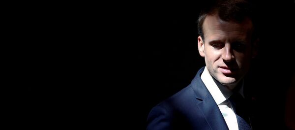 Emmanuel Macron, presidente de Francia Emmanuel Macron, presidente de Francia - Sputnik Mundo