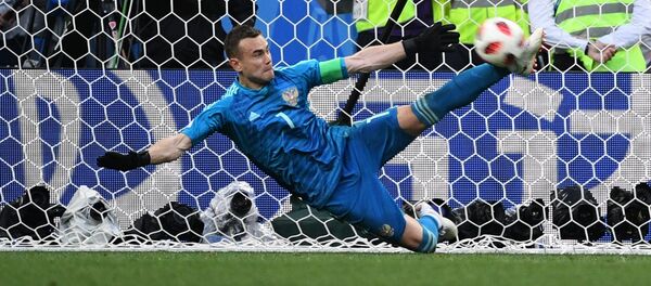 Ígor Akinféev, portero de la selección de Rusia - Sputnik Mundo