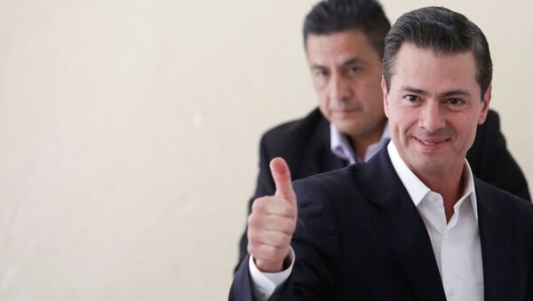 Enrique Peña Nieto, presidente de México Enrique Peña Nieto, presidente de México - Sputnik Mundo