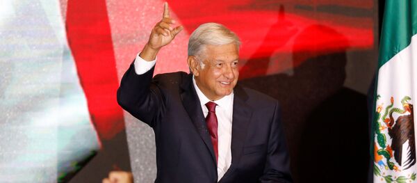 Andrés Manuel López Obrador, presidente electo de México - Sputnik Mundo