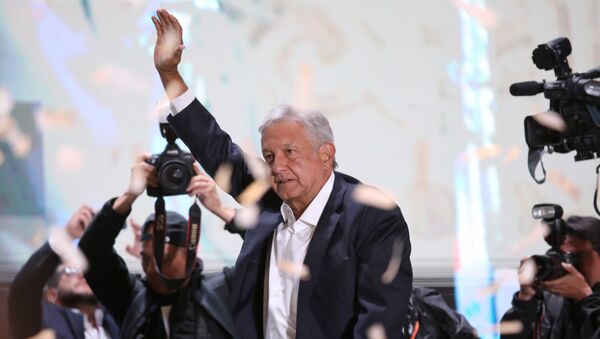 Andrés Manuel López Obrador, presidente electo de México - Sputnik Mundo