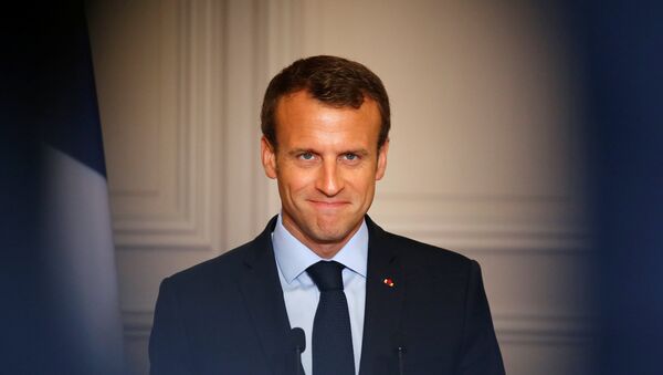 Emmanuel Macron, presidente de Francia - Sputnik Mundo