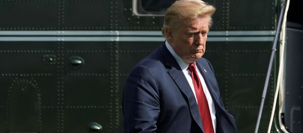 Donald Trump, presidente de EEUU - Sputnik Mundo