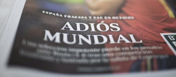 Una revista sobre el fiasco de la selección española - Sputnik Mundo