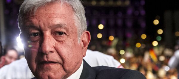 Retrato de AMLO, próximo presidente de México - Sputnik Mundo
