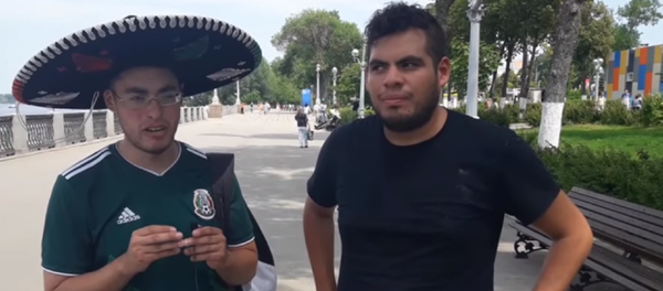 Los hinchas mexicanos - Sputnik Mundo
