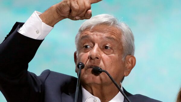 Andrés Manuel López Obrador, presidente electo de México - Sputnik Mundo